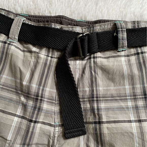 Route 66 Plaid Shorts with Belt Mens Size 44 - Picture 3 of 7